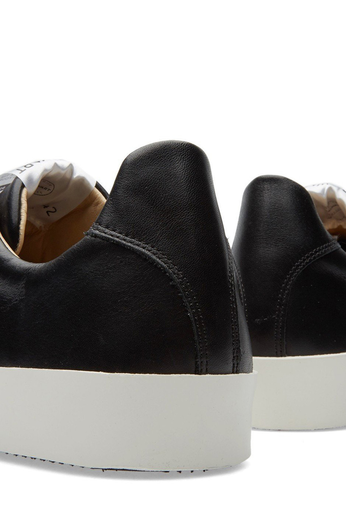 Spalwart Nappa Leather Court Low Sneaker - Black - Image 2 of 2