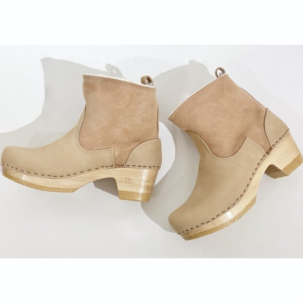 No.6 Shearling Clog Boot - Fawn No.6 Shearling Clog Boot - Fawn