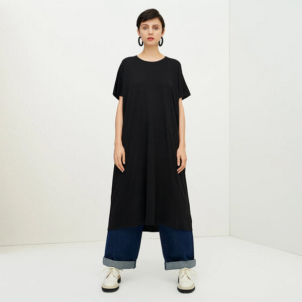 kowtow pleat dress Kowtow Side Pleat Dress