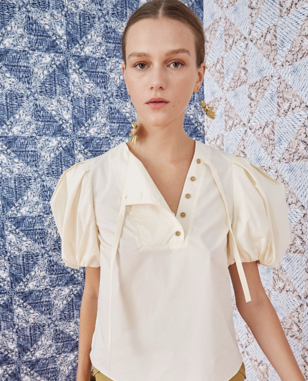 Ulla Johnson Elise Top - Blanc | Garmentory Ulla Johnson Elise Top - Blanc | Garmentory