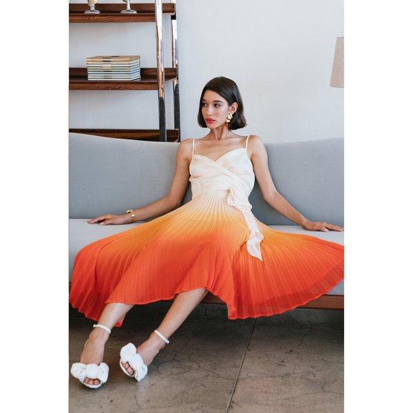 DELFI COLLECTIVE Jade Dress - Peach | Garmentory DELFI COLLECTIVE Jade Dress - Peach | Garmentory