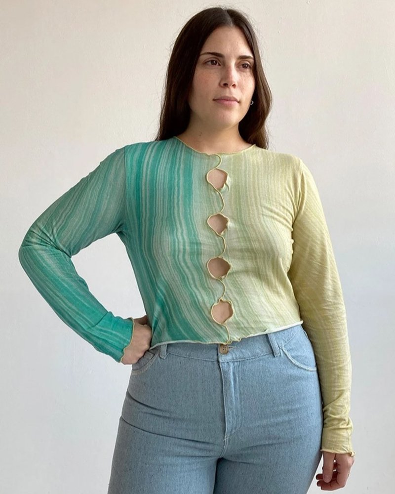 Paloma Wool Salta Long Sleeve Printed Top | Garmentory