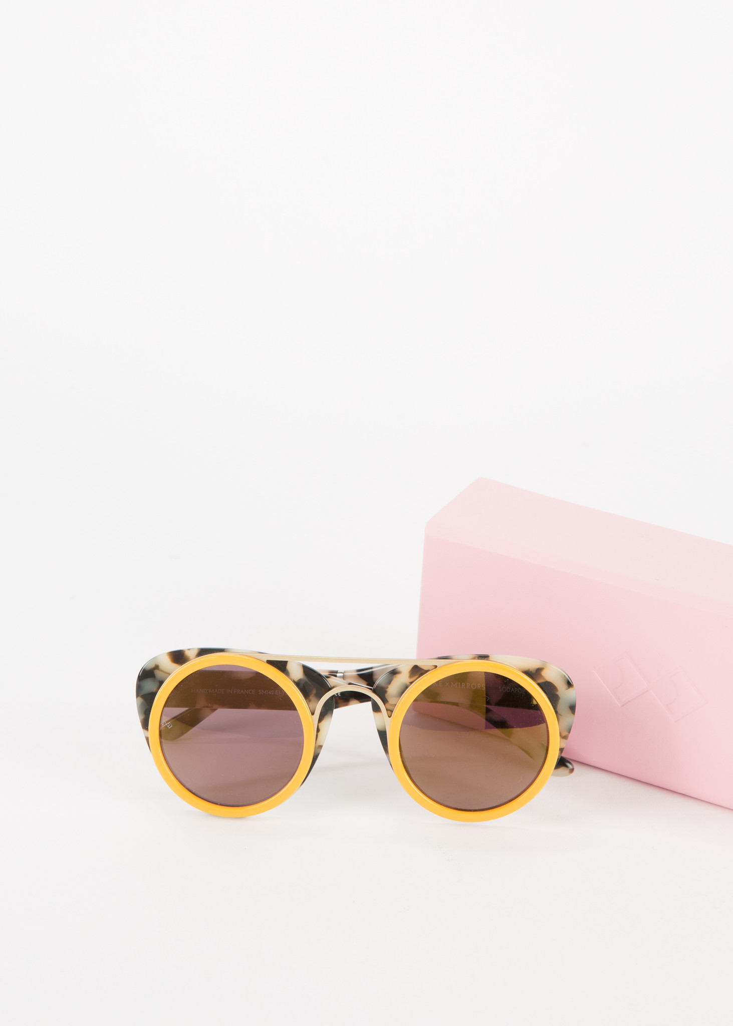 Sodapop Sungmasses HAND MADE in France Smoke x Mirrors Smoke X Mirrors Sodapop 4 sunglasses new  main image 3