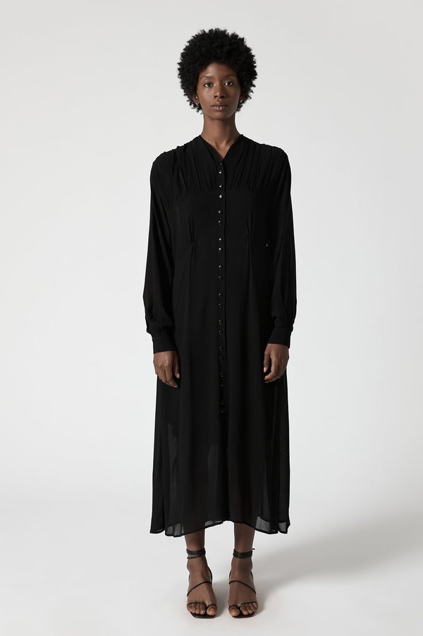 Shaina Mote Clichy Dress - Onyx Shaina Mote Clichy Dress - Onyx