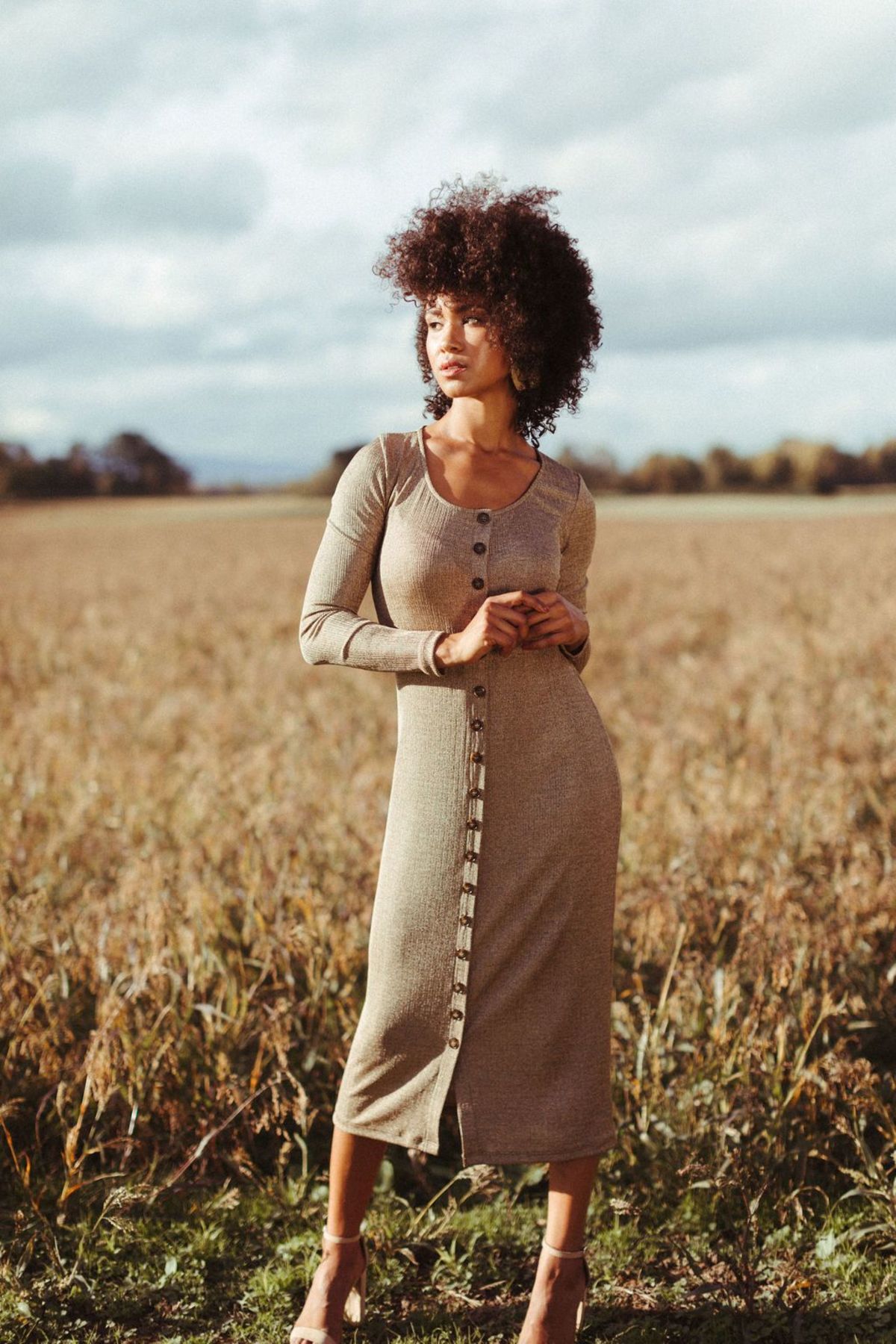 Altar Houseline Ila Dress - Oro - Image 1 of 9