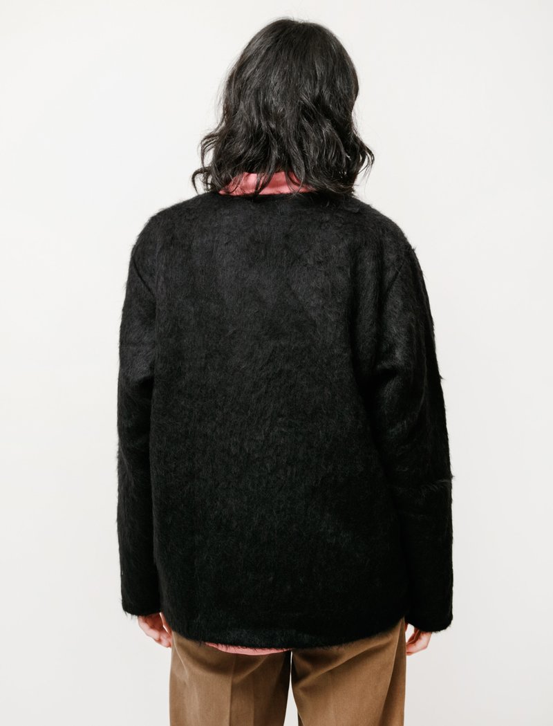 Our Legacy Mohair Cardigan - Black | Garmentory Our Legacy Mohair Cardigan - Black | Garmentory