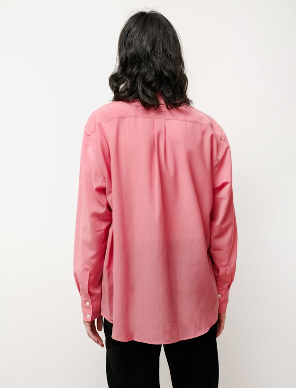 OUR LEGACY 長袖シャツ 46 ピンク Our Legacy - Darling Shirt Baby Pink Cotton Silk