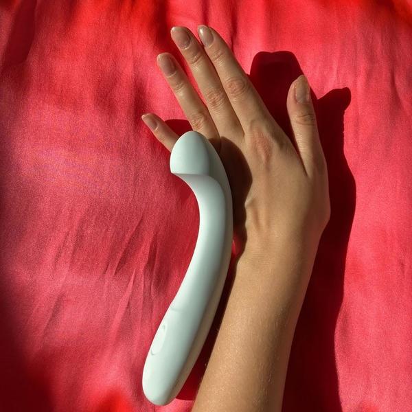 Dame Arc G-Spot Vibrator - Ice | Garmentory
