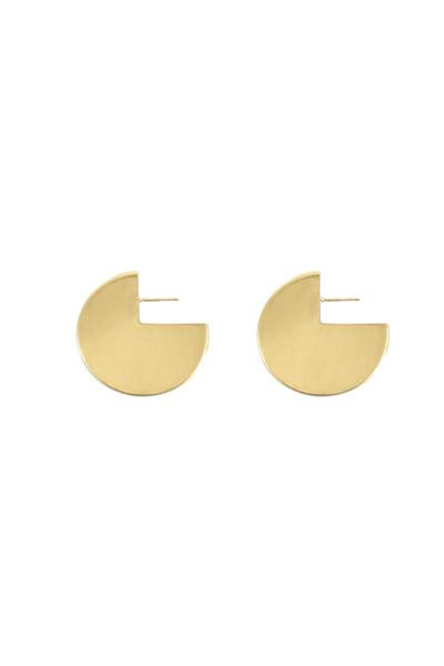Young Frankk CIRCLE EARRINGS - GOLD Young Frankk CIRCLE EARRINGS - GOLD