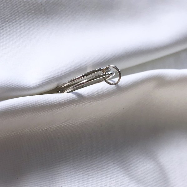 Metalepsis Projects Float Ring - Sterling silver Metalepsis Projects Float Ring - Sterling silver