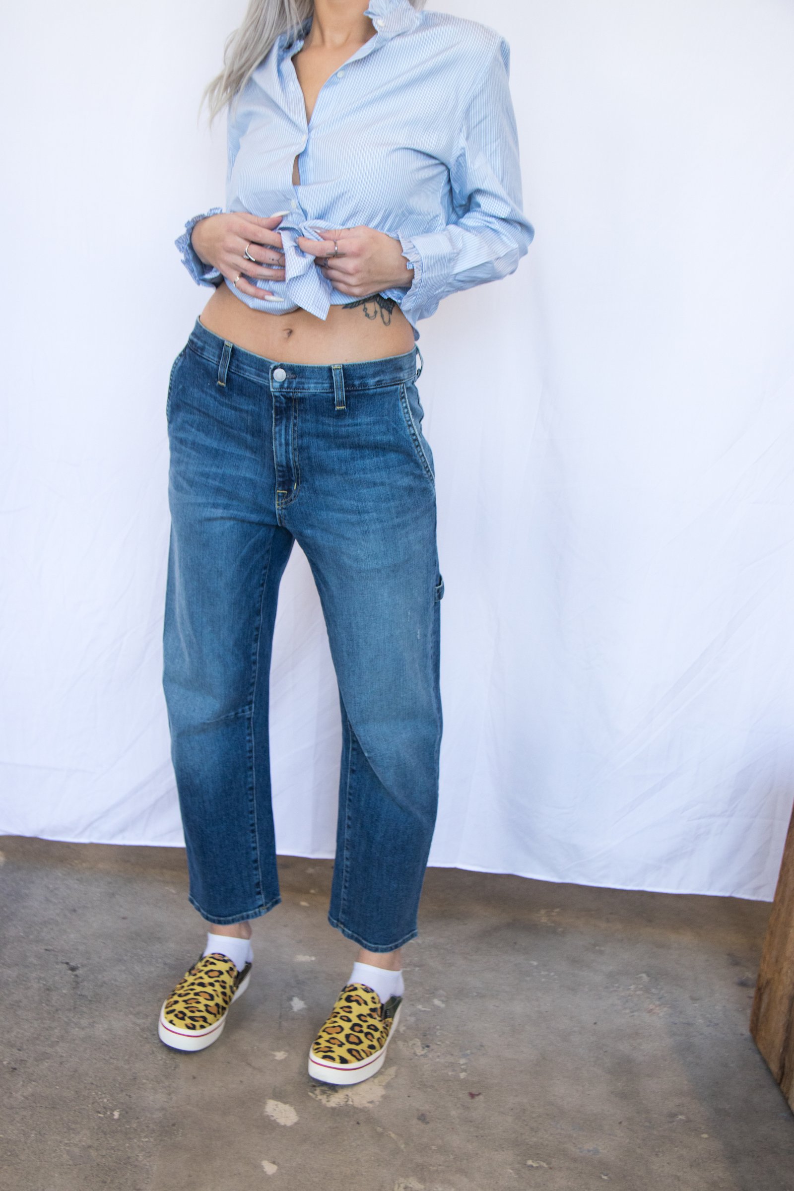 Nili Lotan Drop Carpenter Jeans | Garmentory