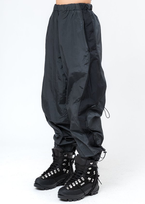 Hyein Seo Logo Wind Pants - Black | Garmentory
