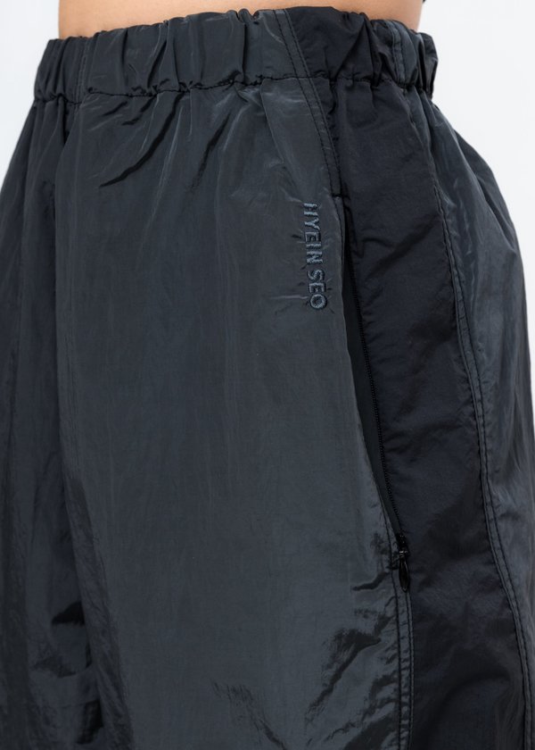 Hyein Seo Logo Wind Pants - Black | Garmentory