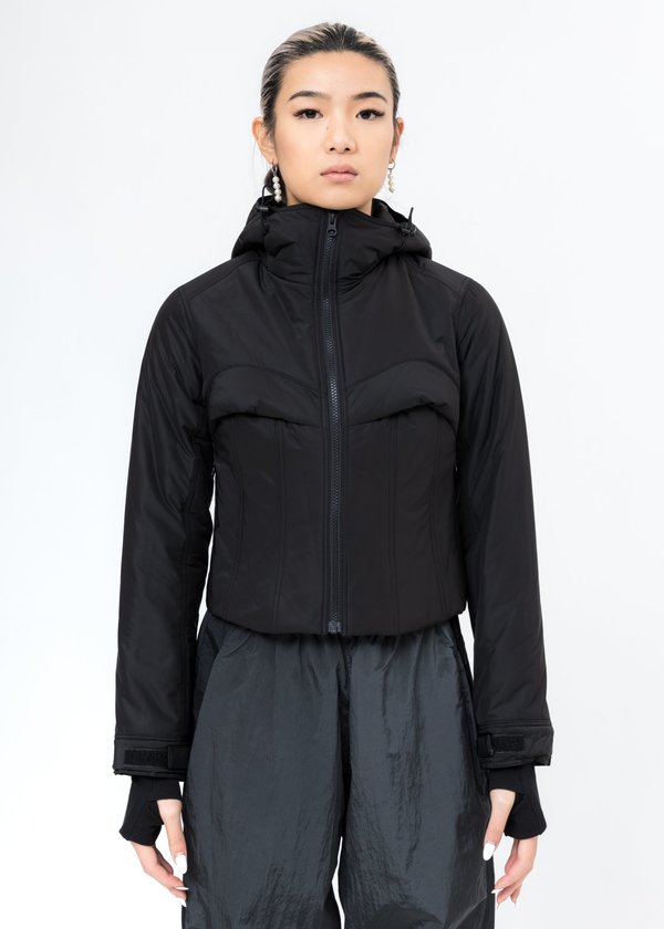Hyein Seo Quill Padded Jacket - Black | Garmentory