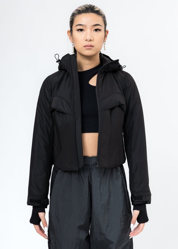 Hyein Seo Quill Padded Jacket - Black | Garmentory