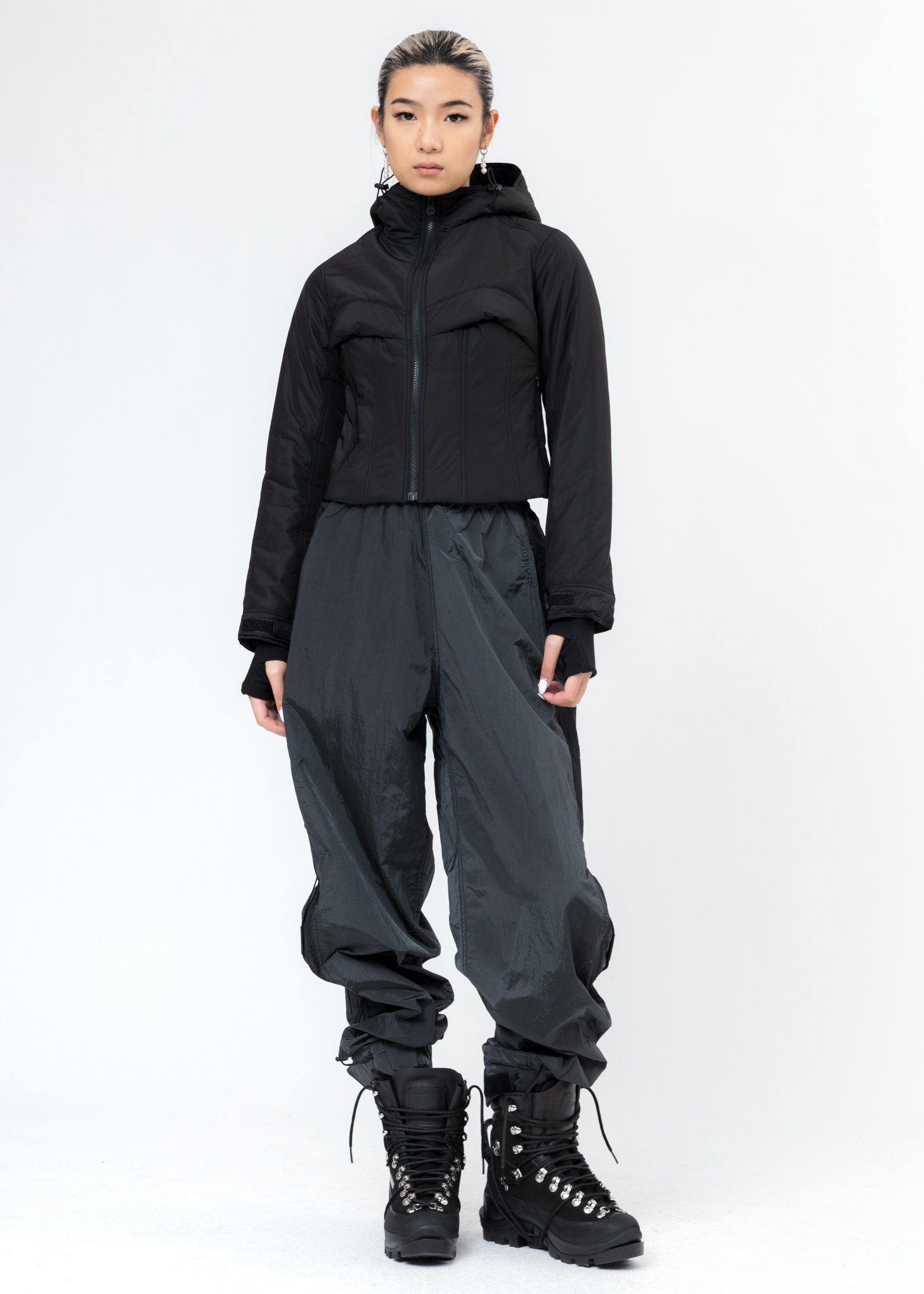 Hyein Seo Quill Padded Jacket - Black | Garmentory