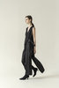 K M by L A N G E HIGH SLIT DRESS - BLACK - Thumbnail 4