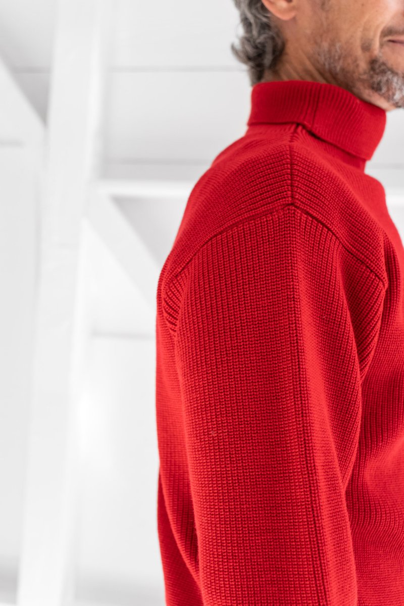 トップス [XXL]ANDERSEN-ANDERSEN SAILOR TURTLENECK Andersen-Andersen Sailor Turtleneck Navy Blue