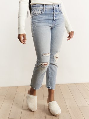 Mother Denim The Scrapper Ankle Jeans 