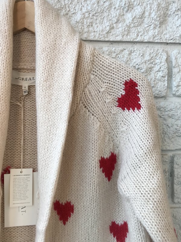 The Great. The Heart Lodge Cardigan 