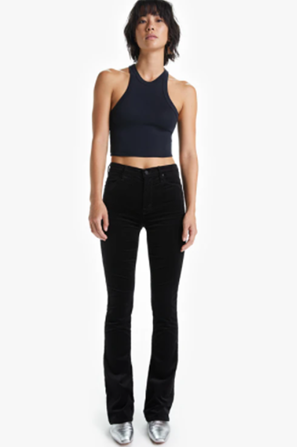 Mother Denim High Waisted Runaway Velvet Jeans Soft Skills Garmentory