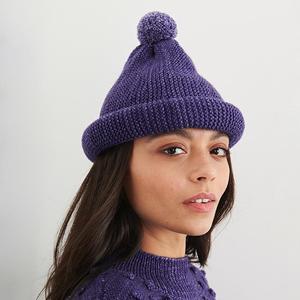 Misha & Puff Garter Hat | Garmentory