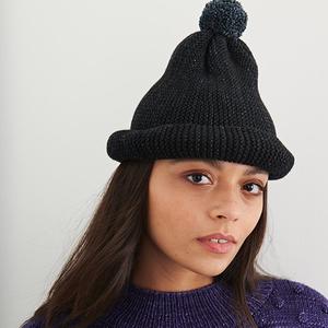 Misha & Puff Garter Hat | Garmentory