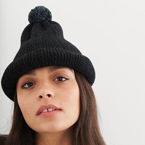 misha and puff garter hat ニット帽 Kids Misha & Puff Garter Hat - Blueberry | Garmentory
