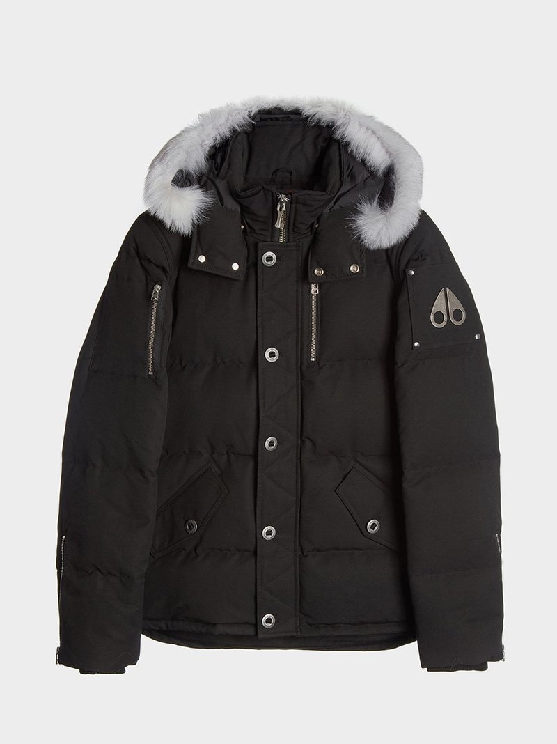 MOOSE KNUCKLES 3Q Jacket - Black/Natural | Garmentory