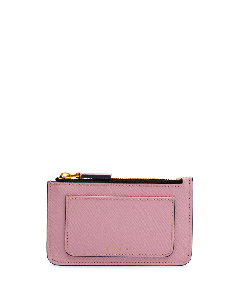 ◇MARNI◇ Leather Zipper Card Holder Tulip PFMO0112U0P694800 Marni Leather Zipper Card Holder Tulip | eBay
