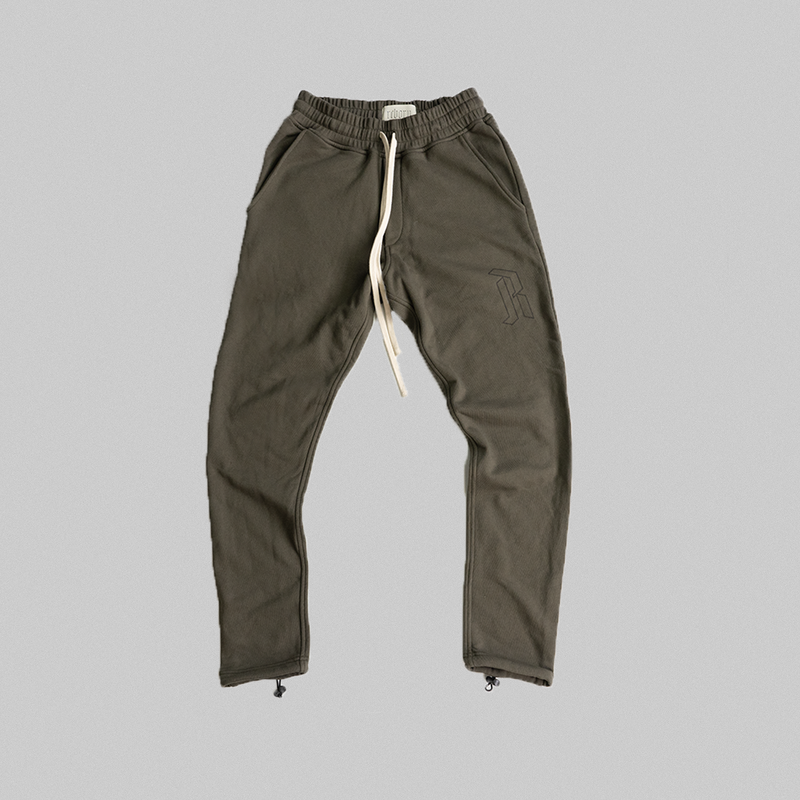 Reborn Garments Adjustable Sweatpant - Olive
