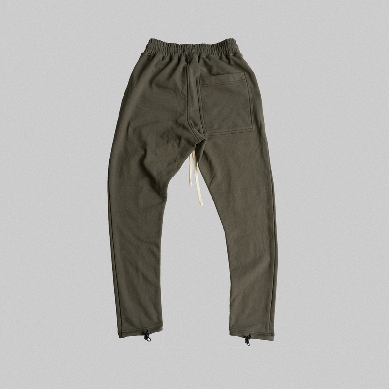Reborn Garments Adjustable Sweatpant - Olive