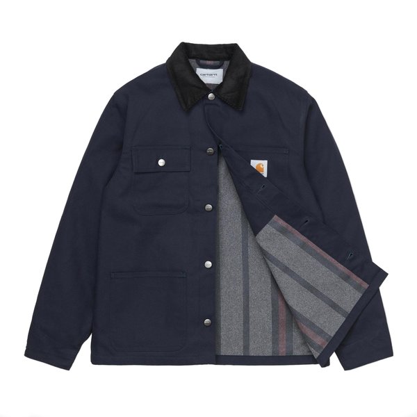 CARHARTT WIP MICHIGAN COAT - DARK NAVY RIGID CARHARTT WIP MICHIGAN COAT - DARK NAVY RIGID