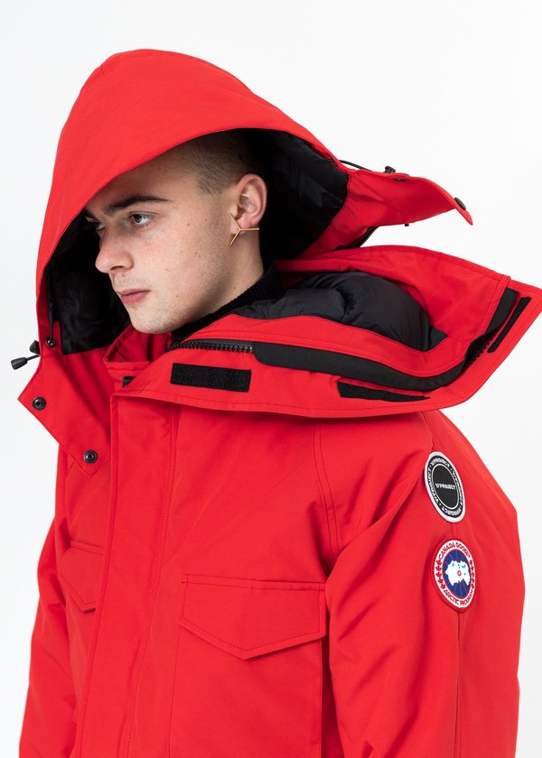 Y/project Canada Goose Edition Down Constable Parka Red