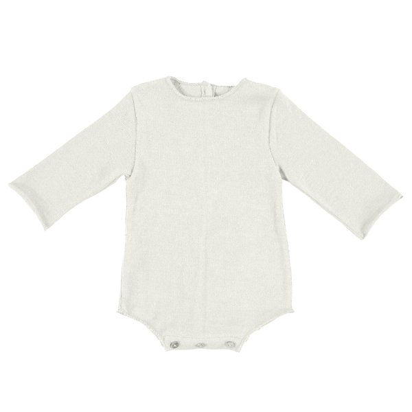 KIDS Pequeno Tocon Baby Rulo Bodysuit - Natural Cream KIDS Pequeno Tocon Baby Rulo Bodysuit - Natural Cream