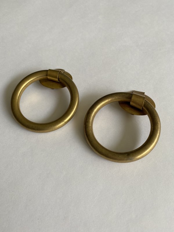 Vintage Large Hoop Earrings Vintage Large Hoop Earrings