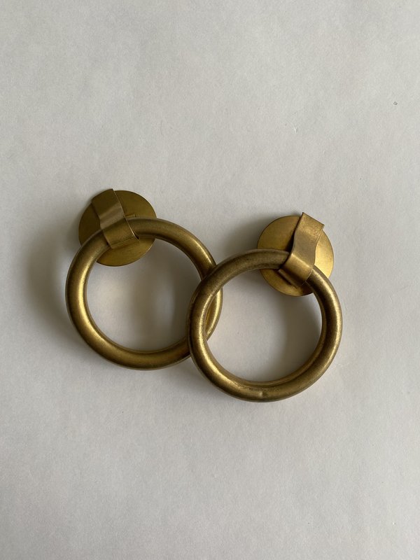 Vintage Large Hoop Earrings Vintage Large Hoop Earrings