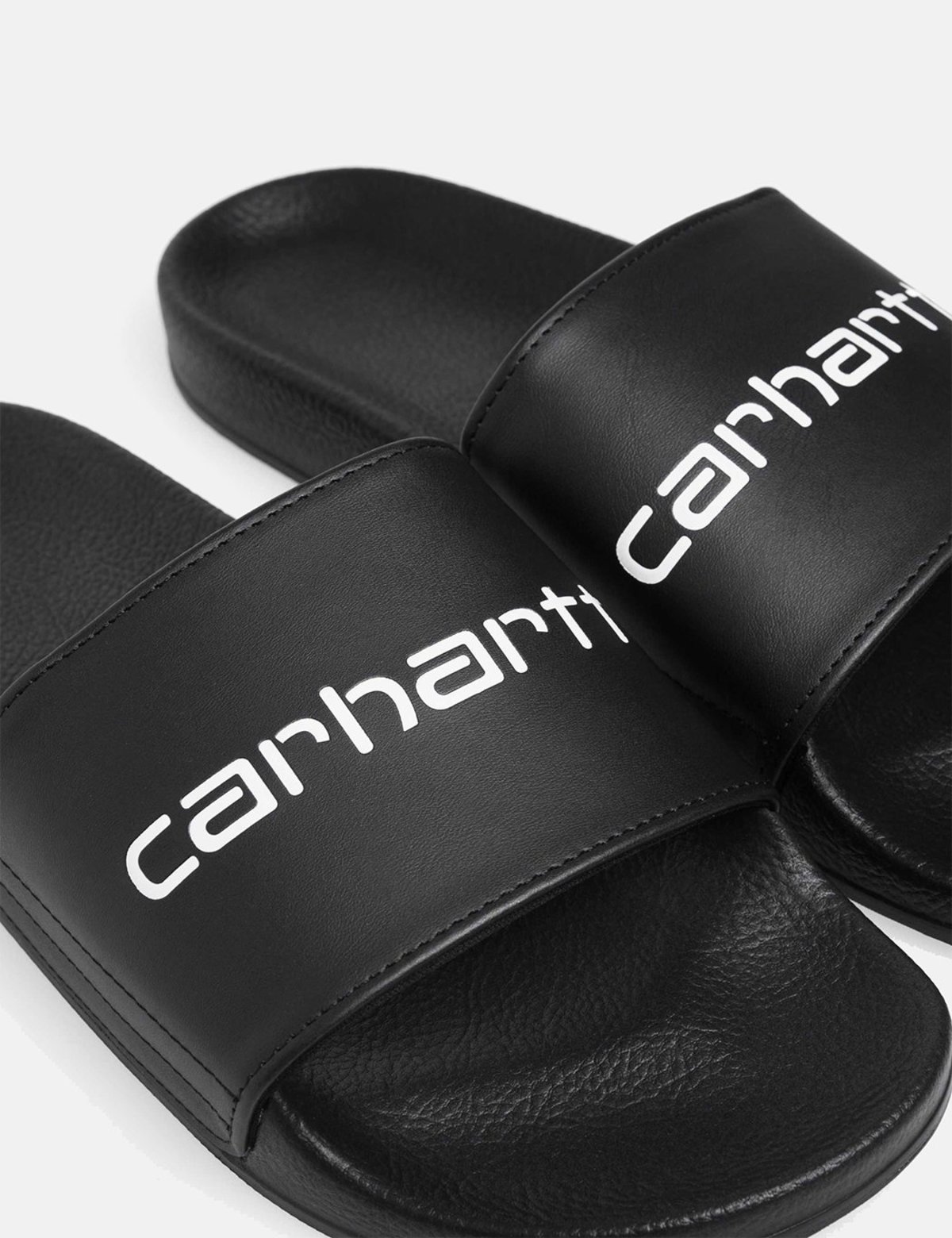 サンダル Carhartt WIP Sandals Carhartt-WIP Slippers (Slides) - Black/White | Garmentory