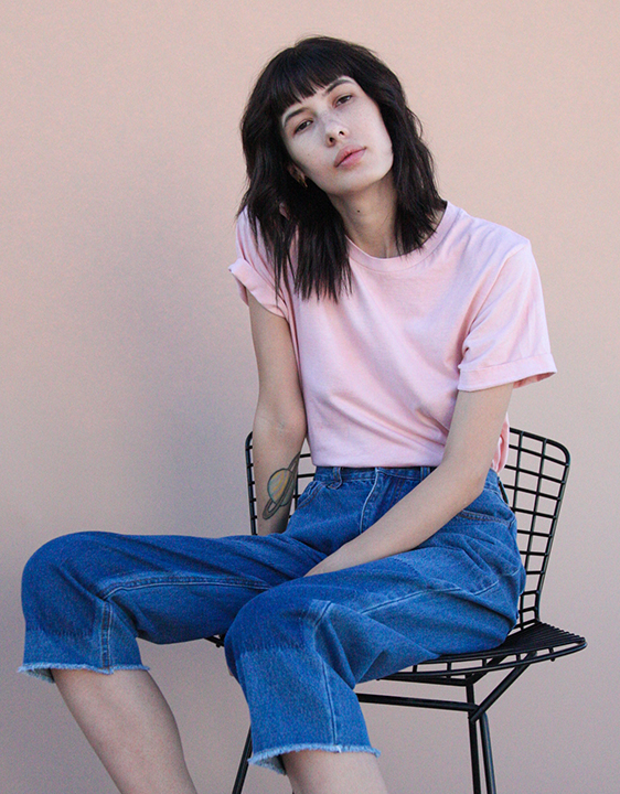ACHRO Relaxed Crop Contrast Denim ACHRO Relaxed Crop Contrast Denim