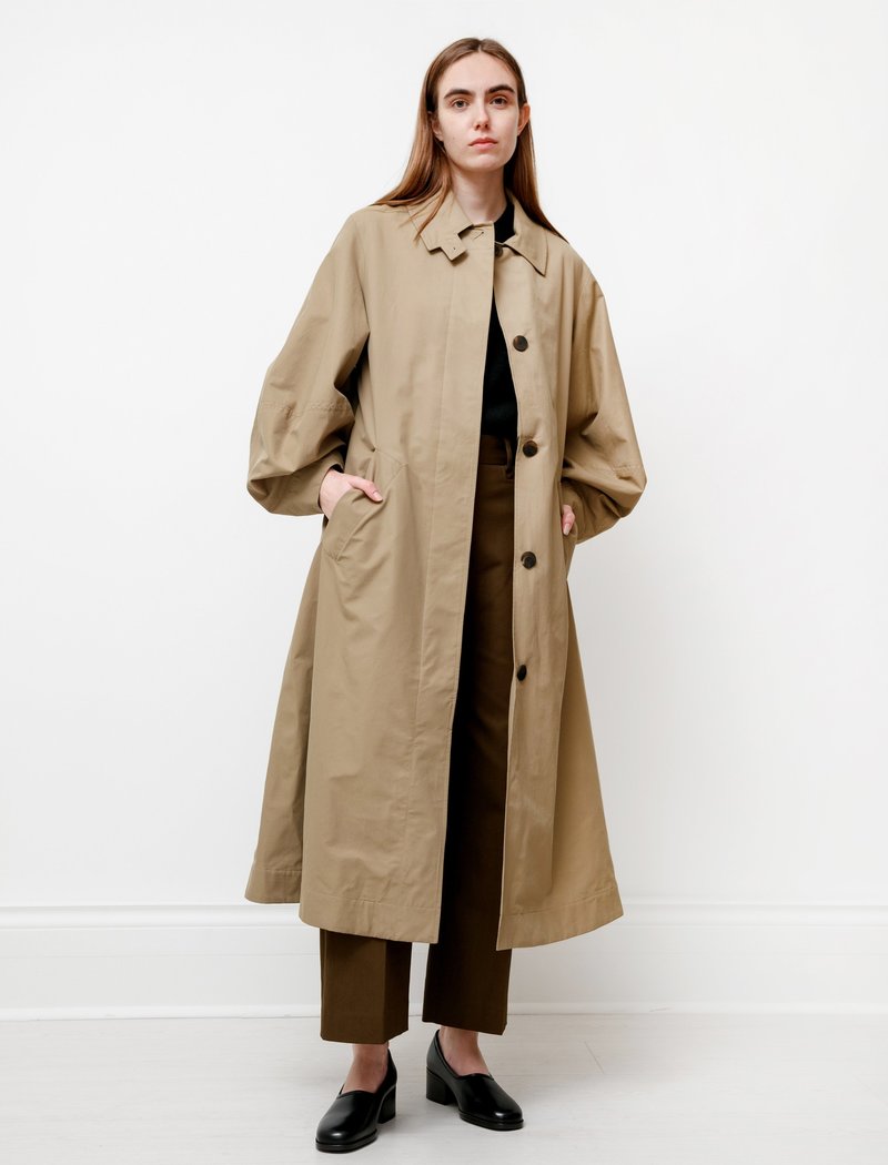 STUDIO NICHOLSON＞TADAO LONG COAT Studio Nicholson Tadao Coat - Almond | Garmentory