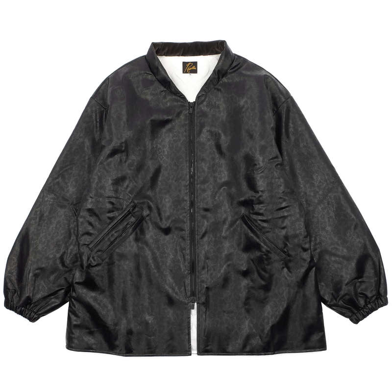 Needles Leopard S.C. Sur Coat - Black | Garmentory 