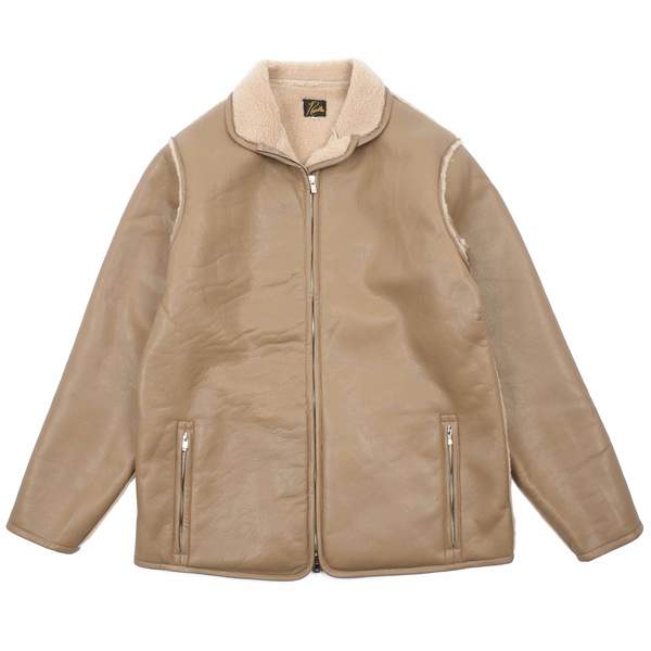 Needles Lined Boa Jacket - Tan | Garmentory