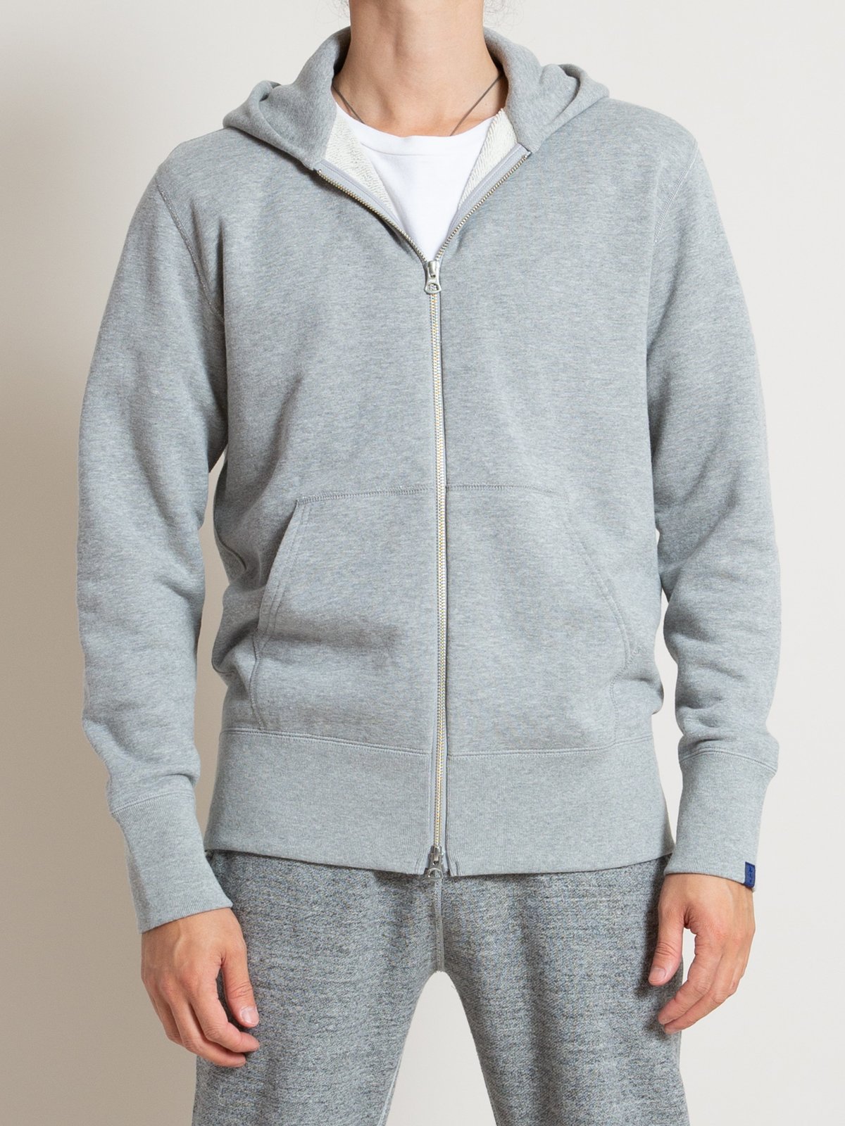 トップス LOOPWHEELER grey hoodie Freemans-Sporting-Club-