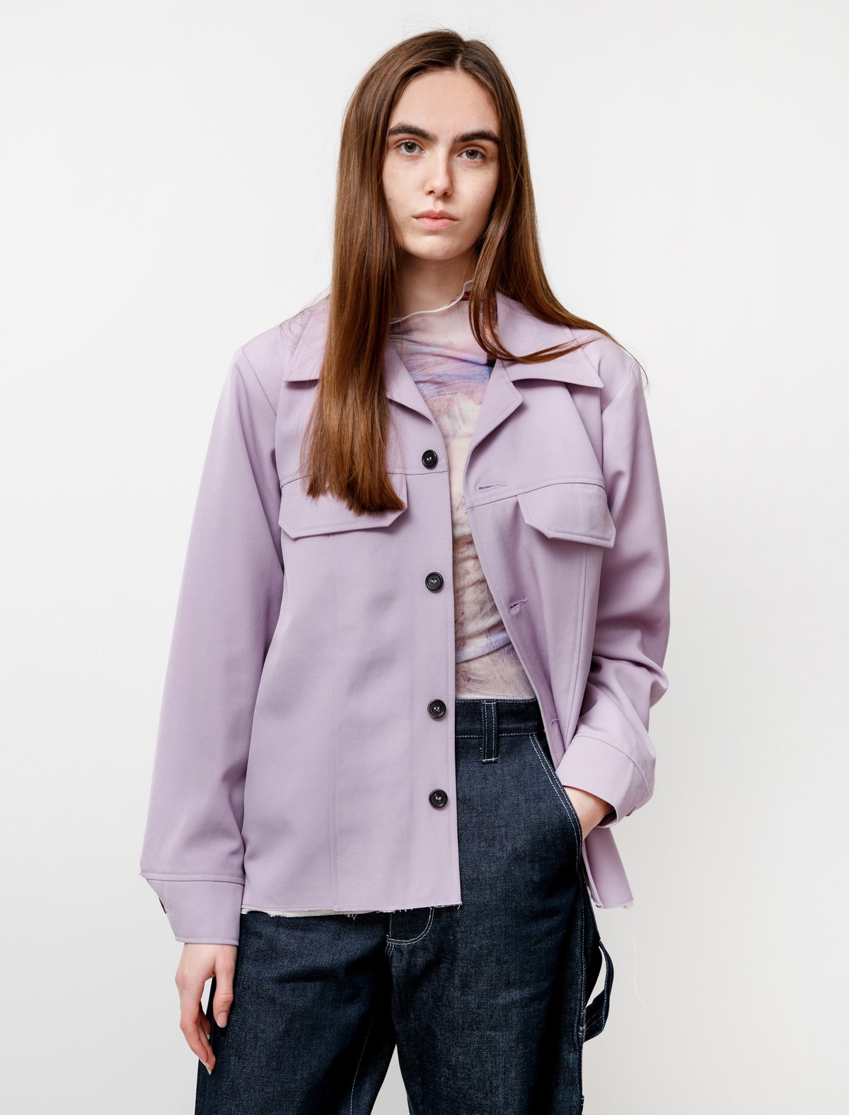 Camiel Fortgens 70s Jacket - Lilac | Garmentory