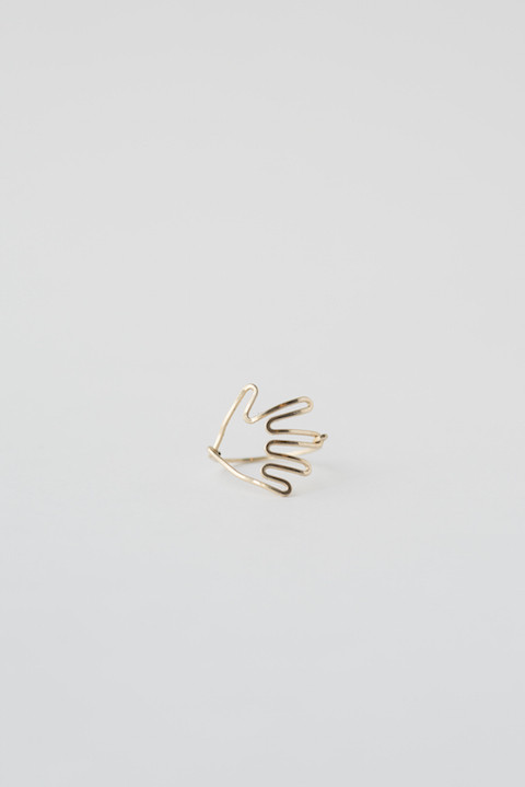 Hand Ring by Mary MacGill Hand Ring by Mary MacGill