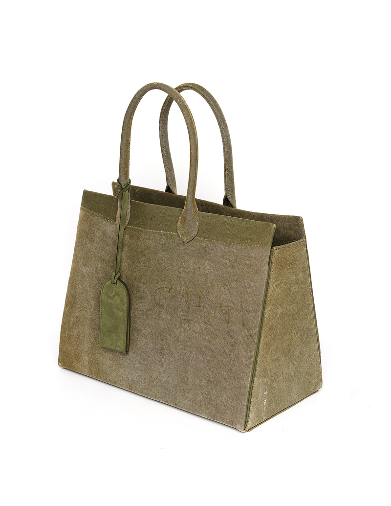 ◆READYMADE レディメイド◆VINTAGE COTTON SHOPPING BAG 40 Readymade Vintage Cotton Shopping Bag - Khaki | Garmentory