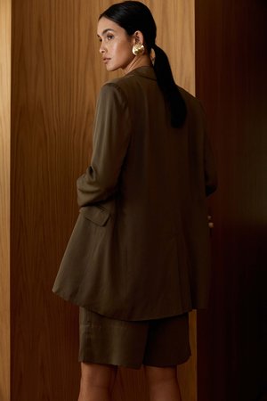 St. Agni Tau Blazer - Olive St. Agni Tau Blazer - Olive