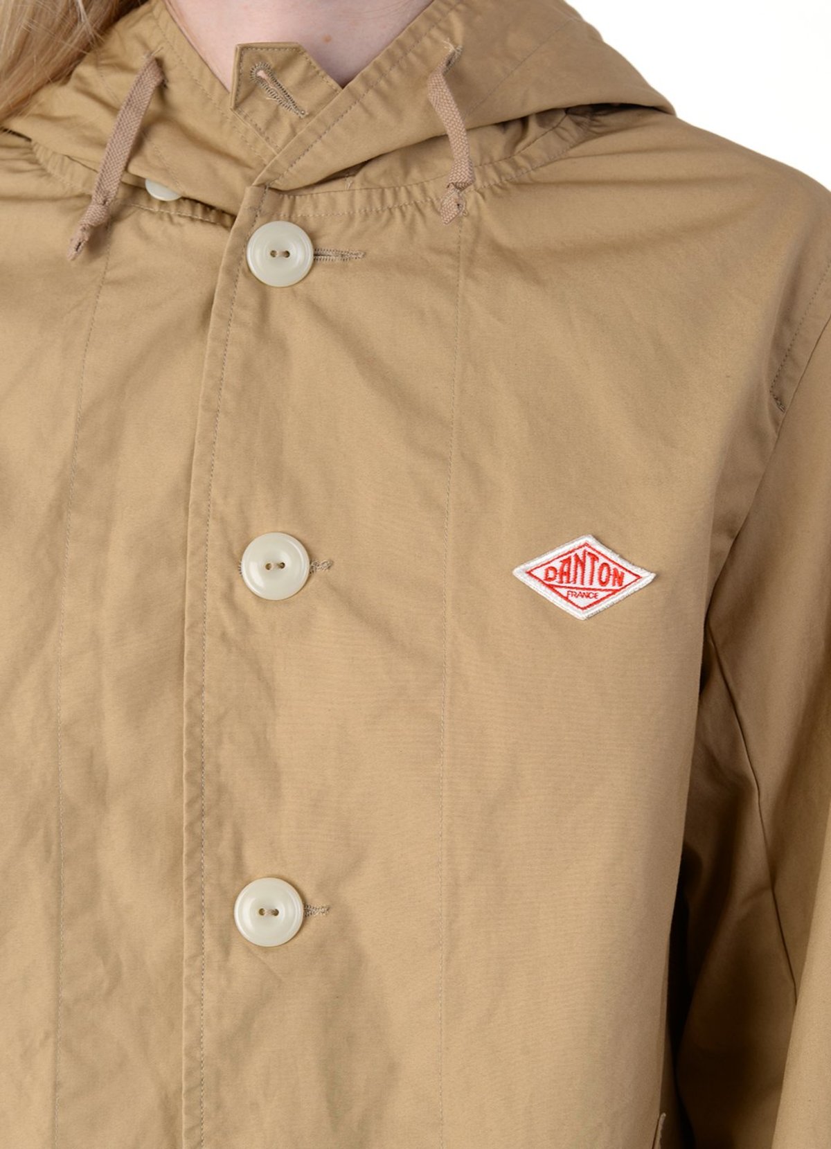DOWN PROOF HOODED JACKET | Garmentory