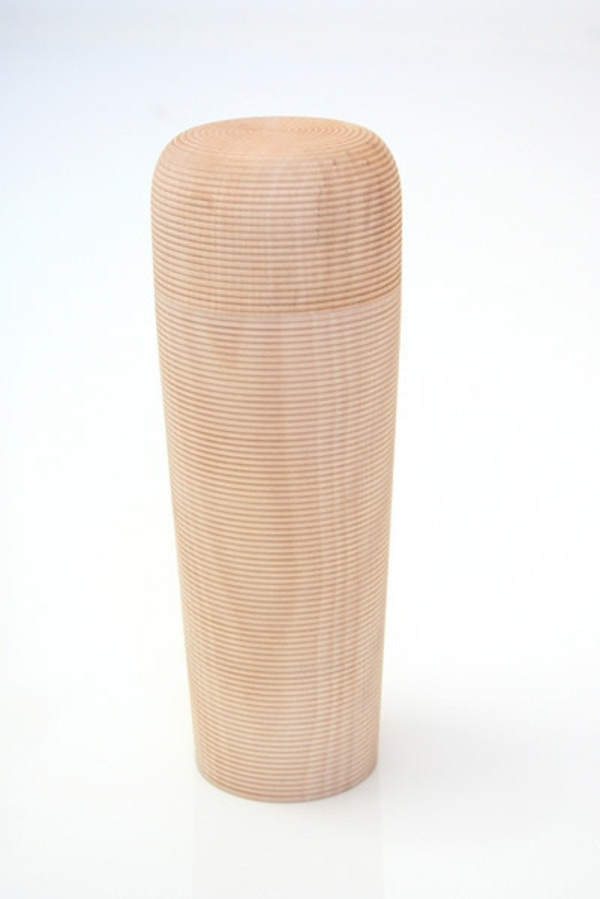 Artist Japanese Wood Tea Canister Artist Japanese Wood Tea Canister