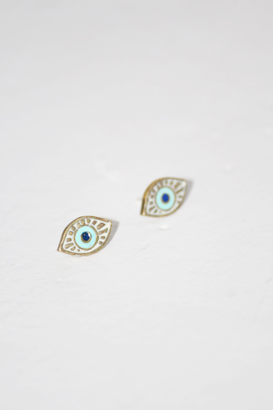 Kathryn Bentley Evil Eye Studs Kathryn Bentley Evil Eye Studs